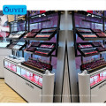 Shopping Mall Decoration Makeup Display Stand Cosmetic Counter Design Showcase Furnitures For Cosmetic Display